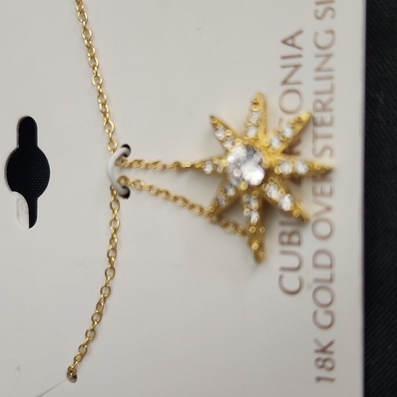 Giani Bernini Gold Star Pendant Necklace - Picture 2 of 3